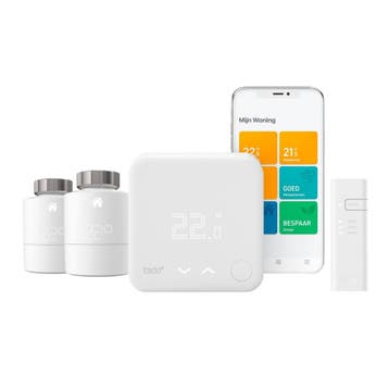 Tado Slimme Thermostaat Starterkit V3+ - Inclusief 2 Slimme, Verzenden, Nieuw