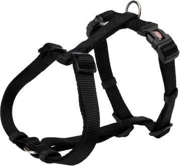 Trixie - Premium Hondentuig - H-Tuig - Zwart - 75 -120 x..., Verzenden, Nieuw