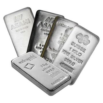 1 kilogram - Zilver .999 - 1 Kilo 999 Fine Silver Bar (Our, Postzegels en Munten, Edelmetalen en Baren