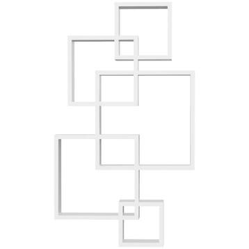 TRUUSK Zwevende Wandplank met 5 Kubussen - 9 Vakken - Sparre, Verzenden, Nieuw