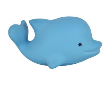 TIKIRI TOYS | Bijt- en Badspeelgoed met Rammelaar - Dolfijn, Kinderen en Baby's, Speelgoed | Badspeelgoed, Ophalen of Verzenden