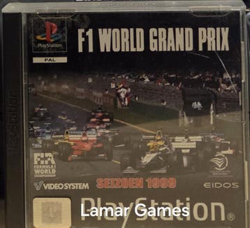 F1 world grand prix (ps1 tweedehands game), Spelcomputers en Games, Ophalen of Verzenden, Zo goed als nieuw