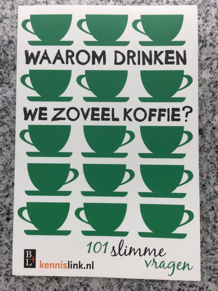 Waarom drinken we zoveel koffie? 101 slimme vragen, Boeken, Wetenschap, Nieuw, Overige wetenschappen, Verzenden
