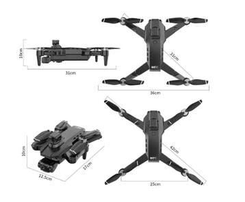 4K GPS Drone met Camera FPV Brushless Opvouwbaar 28min, Verzenden, Nieuw
