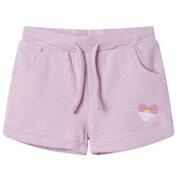 vidaXL Kindershorts met trekkoord 116 gemengd lila, Verzenden, Nieuw