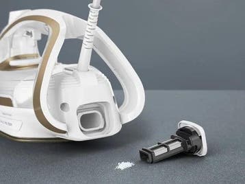 Tefal Puregliss FV8042 Stoomstrijkijzer Goud Wit - Gebruikt, Ophalen of Verzenden, Nieuw