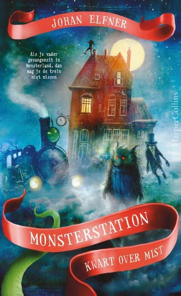 Kwart over mist / Monsterstation / 1 - Johan Elfner, Verzenden, Gelezen, Johan Elfner
