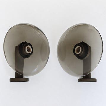 Raak Amsterdam - Wandlamp (2) - C 1642 - Glas, Metaal - RAAK, Antiek en Kunst