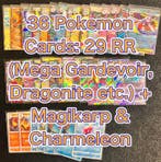 Pokémon - 36 Card - 36 Pokemon Cards: 29 RR + Magikarp &, Nieuw