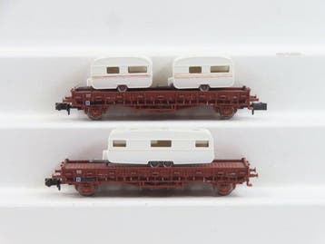 Minitrix N - 15631 - Modeltrein goederenwagonset (1) -, Nieuw