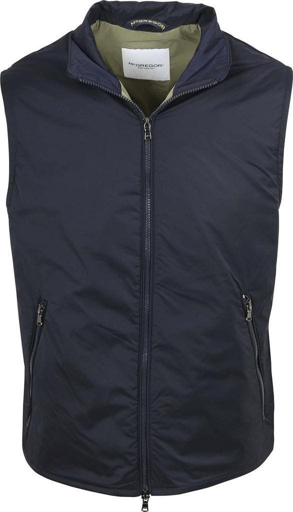McGregor Lightweight Bodywarmer Navy maat M Heren, Kleding | Heren, Jassen | Winter, Blauw, Nieuw, Maat 48/50 (M), Verzenden