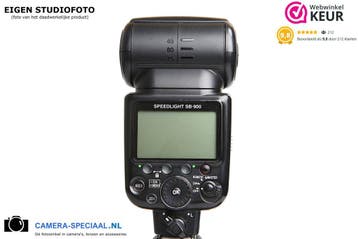 Nikon Speedlight SB-900 flitser met 12 maanden garantie, Ophalen of Verzenden, Zo goed als nieuw, Nikon, Kantelbaar