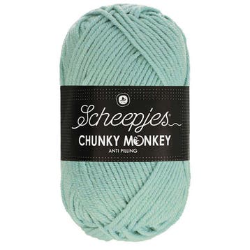 Scheepjes Chunky Monkey - 1820 mist - Acryl Garen, Ophalen of Verzenden, Nieuw