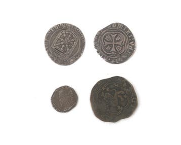 Zilveren munten, Filips II, V, Fernando V, VI, Philip IV
