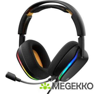 Glorious GHS Eternal Zwart RGB Gaming Headset, Computers en Software, Verzenden, Nieuw, Glorious