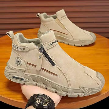 Heren Outdoor Sneakers Antislip Ademend Slijtvast Hiking Wer, Verzenden, Nieuw
