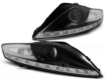 Koplampen Ford Mondeo 07.07-11.10 DRL-Look Zwart, Ophalen of Verzenden, Nieuw