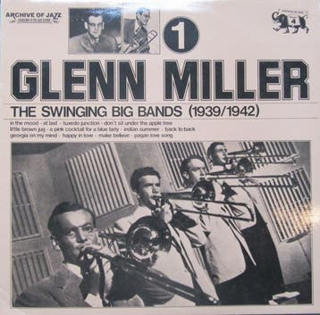 Glenn Miller - The Swinging Big Bands (1939/1942) - Glenn, Ophalen of Verzenden, Zo goed als nieuw