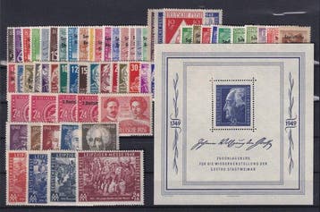 Geallieerde bezetting - Duitsland (Sovjet-zone) 1948/1949 -, Gestempeld
