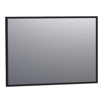 Brauer Onyx Spiegel - 100 cm - Rechthoekig - Zwart, Huis en Inrichting, Woonaccessoires | Spiegels, Ophalen of Verzenden, Nieuw
