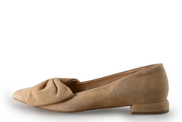 Manfield Ballerinas in maat 39 Beige, Kleding | Dames, Schoenen, Verzenden, Beige, Ballerina's, Zo goed als nieuw