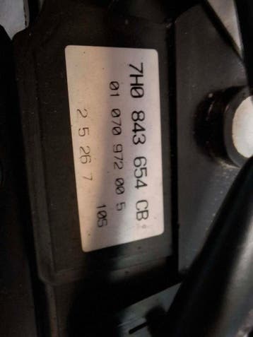 VOLKSWAGEN TRANSPORTER T5 T6 VAK 49A (toebehoren, Ruiten), Ophalen of Verzenden, Gebruikt, Volkswagen, Deur
