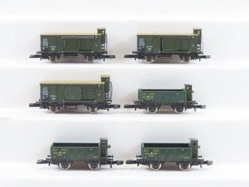 Märklin Z - 8633/8649 - Modeltrein goederenwagonset (6) - 3, Hobby en Vrije tijd, Nieuw