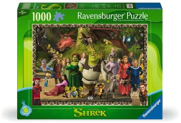 Shrek Evergreen Puzzel (1000 stukjes) | Ravensburger -, Hobby en Vrije tijd, Denksport en Puzzels, Verzenden, Nieuw
