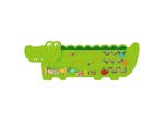Viga Toys - Krokodil - Wandspeelbord - 91cm x 32cm, Verzenden, Zo goed als nieuw