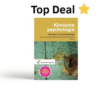 Klinische psychologie, 9789001846244, Verzenden, Zo goed als nieuw, Molen, H.T. van der, S. Perreijn M.A. van den Hout