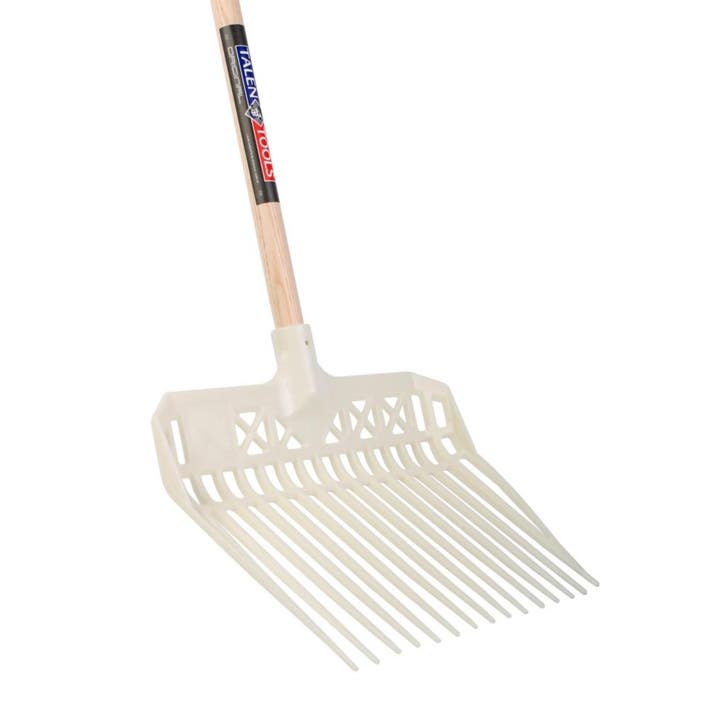 Talen Tools Paardenstalvork – Polycarbonaat – 140 cm Hou, Dieren en Toebehoren, Paarden en Pony's | Overige Paardenspullen, Nieuw