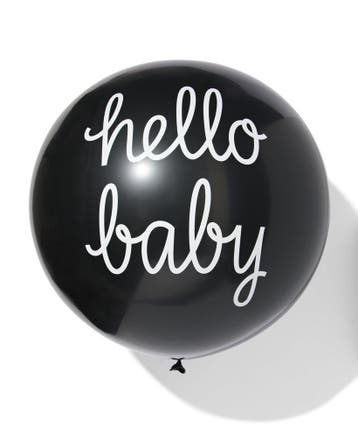 HEMA Onthullingsballon 90cm blauw, Verzenden, Nieuw