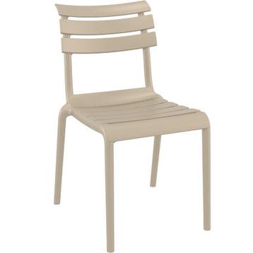 (MDK-107649) Siesta Helen stoel kleur taupe, Huis en Inrichting, Stoelen, Ophalen of Verzenden, Nieuw