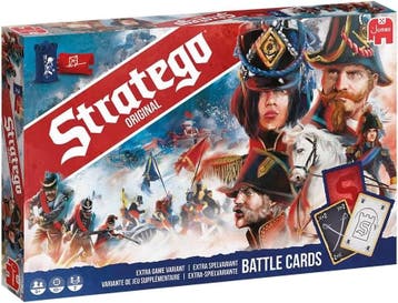 Stratego Bordspel | Met Gevechtskaarten | Retourdeal 45% Krt, Een of twee spelers, Ophalen of Verzenden, Zo goed als nieuw, Jumbo