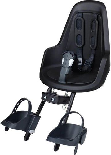 Bobike One Mini voorzitje - Urban Black - fietsstoeltje - ki, Verzenden, Nieuw
