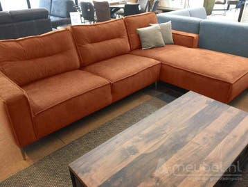 Loungebank Capelle - loungebanken - Oranje, Nieuw, 150 cm of meer, Overige materialen, 200 tot 250 cm