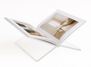XEMM Boekenstandaard - Acryl - Transparant - 34,5 x 24 x 14, Huis en Inrichting, Verzenden, Nieuw