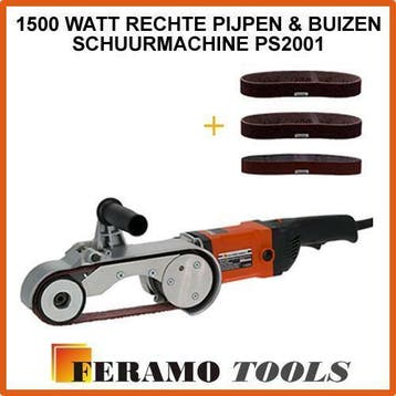 Rechte pijpen &amp; buizen schuurmachine buizen metaal schuren, Ophalen of Verzenden, Nieuw
