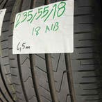 2 x Hankook Ventus Prime 3 235-55-18 Zomerbanden 6,5mm, 18 inch, Gebruikt, Ophalen of Verzenden, 235 mm