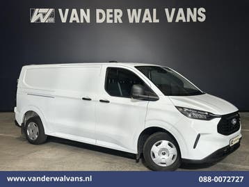 Ford Transit Custom | 2.0 TDCI 136pk L2H1 Euro6 Airco |, Auto's, Gebruikt, Euro 6, Wit, Dealer onderhouden