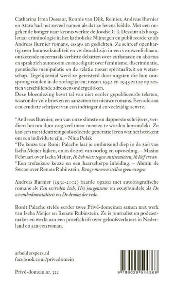 Elk boek is een gevaar / Privé-domein / 322 9789029544368, Verzenden, Gelezen, Andreas Burnier
