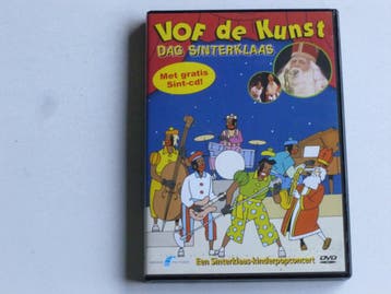 V.O.F. de Kunst - Dag Sinterklaas (DVD) cd ontbreekt, Cd's en Dvd's, Dvd's | Kinderen en Jeugd, Ophalen of Verzenden, Zo goed als nieuw