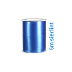 5m Blauw lint - krullint - cadeau versiering - leuk inpak..., Ophalen of Verzenden, Nieuw