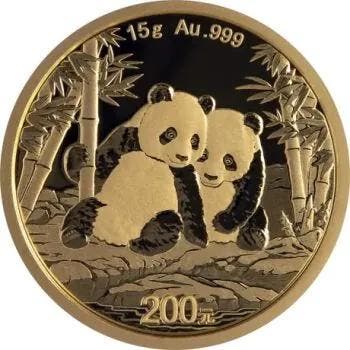Gouden China Panda 15 gram 2026, Verzenden, Oost-Azië, Losse munt, Goud