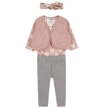 Dirkje Baby Meisjes set vestje + haarband - 80 (9-12, Ophalen of Verzenden, Nieuw