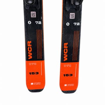 Blizzard WCR 72 Carving Ski + Marker TLT 10 GW - 153, Sport en Fitness, Skiën en Langlaufen, Overige merken, Gebruikt, Ophalen of Verzenden