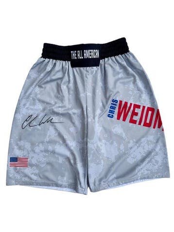 Chris Weidman USA Custom MMA Shorts – met handtekening –, Nieuw