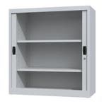 Nieuwe roldeurkast - 135x100x45cm - archiefkast - grijs, 100 tot 150 cm, Nieuw, Metaal, Modern