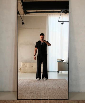 Rechthoekige Spiegel Aureum Mirror – 200×100 Cm Full-Length, Verzenden, Nieuw, 75 tot 100 cm, 150 tot 200 cm