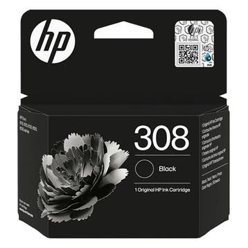 HP 308 (7FP21UE) inktcartridge zwart (origineel), Verzenden, Nieuw, HP